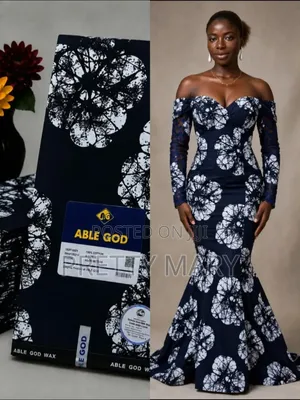 Original Printed of Able God Ankara Fabrics