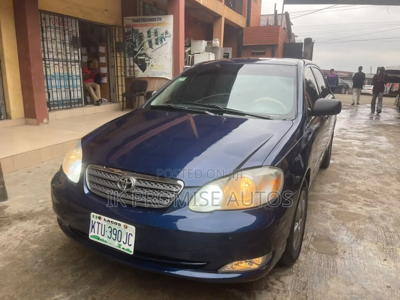 Toyota Corolla 2007 Blue