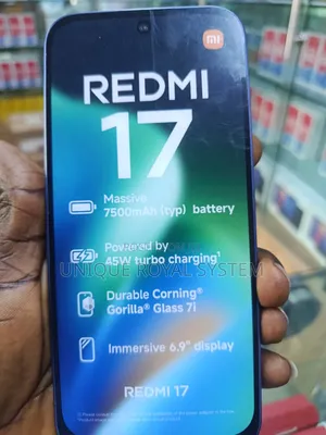 New Xiaomi Redmi 17 256 GB Black