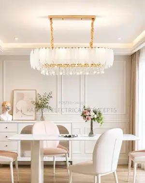 Modern Luxury Crystal LED Ceiling Chandelier