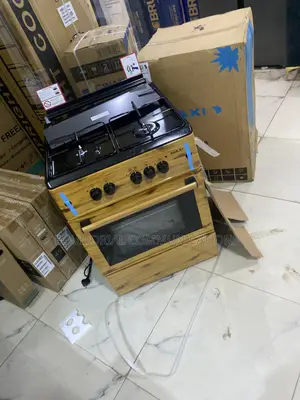 Maxi 6060 3+1 Wood Gas Stove –Smart Standing Cooker for Home Kitchen