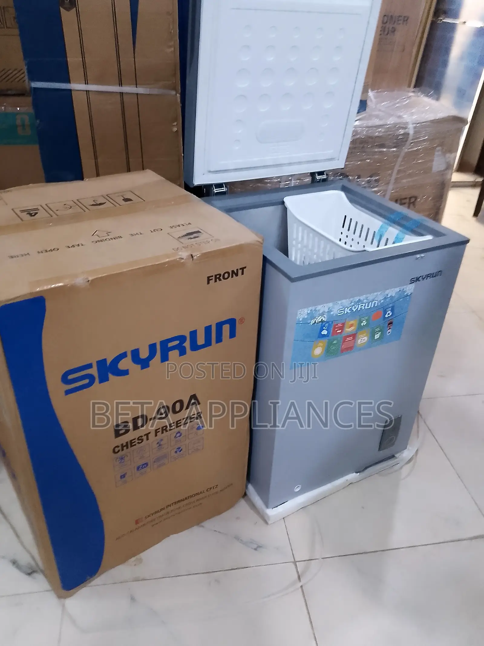 Skyrun 90L Deep Freezer – Premium Home Storage Solution