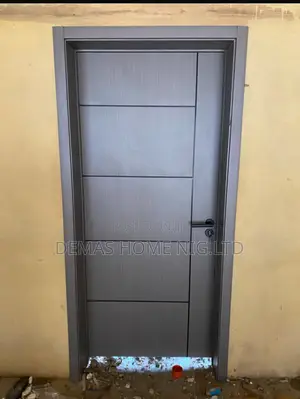 Gray HDF Door 900 by 2100 Room Size