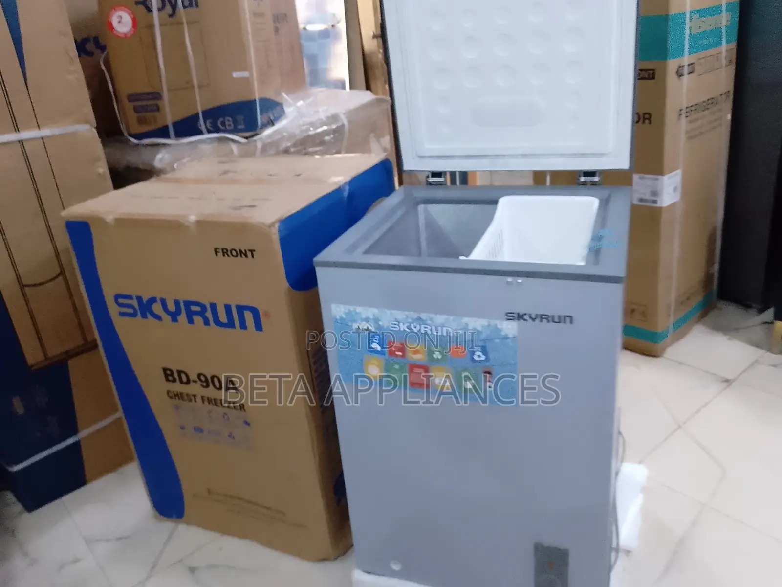 Skyrun 90L Deep Freezer – Efficient Cold Storage Solution
