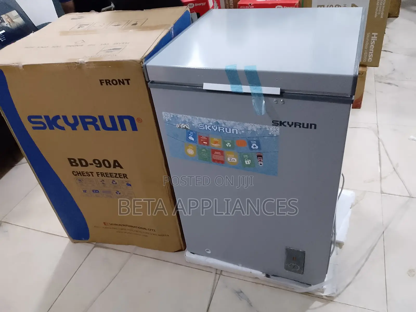 Skyrun 90L Chest Freezer – Practical Reliable Freezing