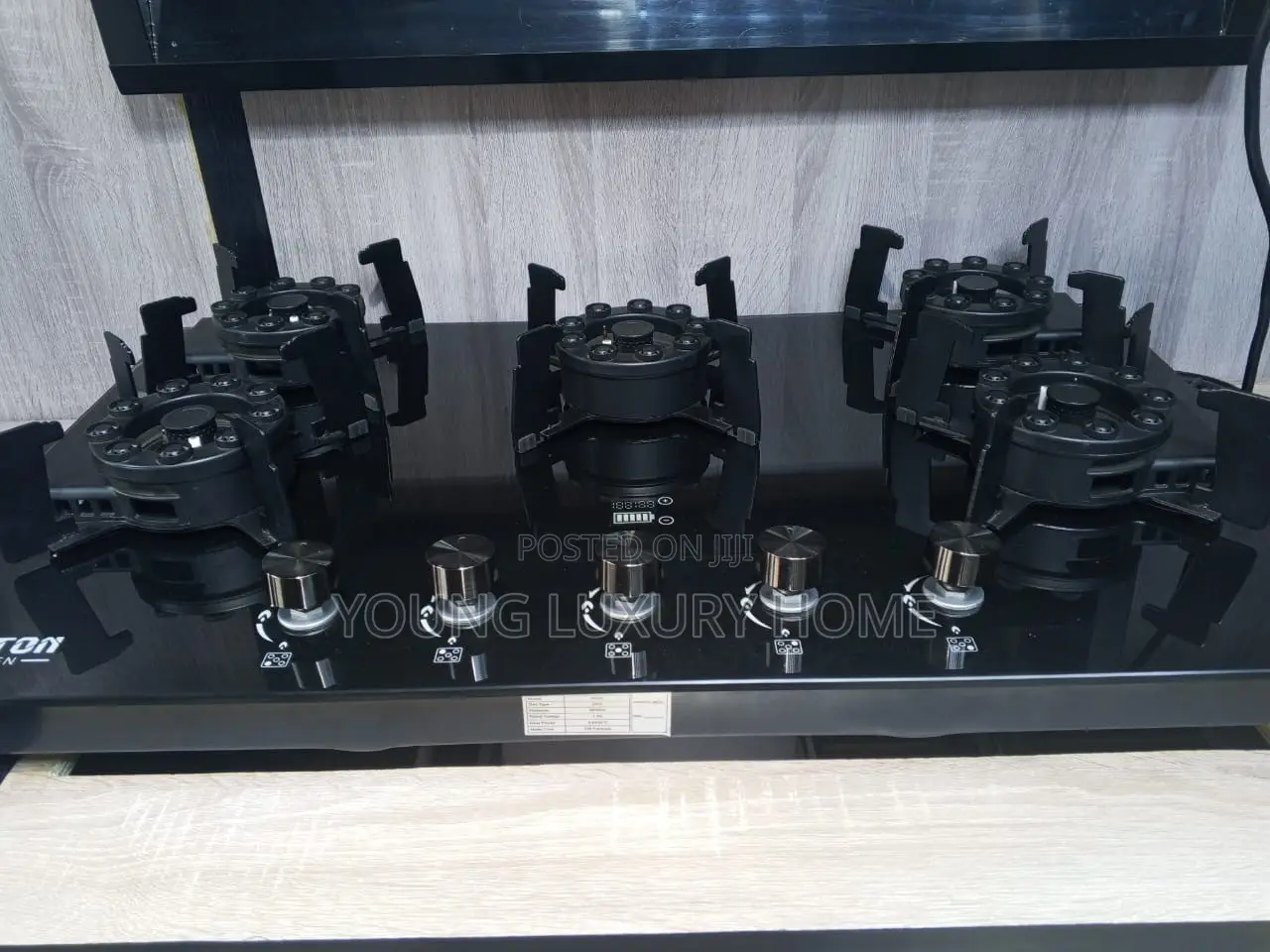 Flip Up 5 Burner