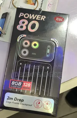 New Itel Power 80 128 GB Graphite
