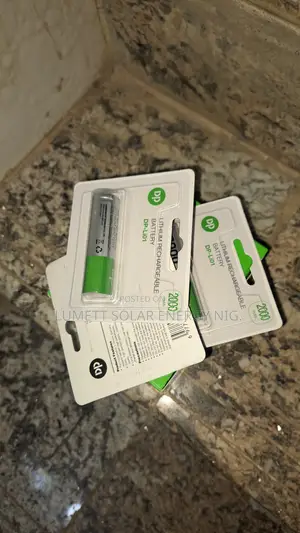 DP 2000mAh Rechargeable Lithium Battery for Power Backup