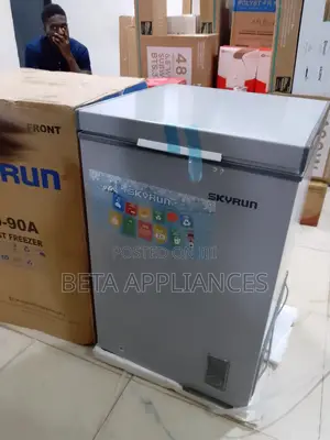 Skyrun 90L Chest Freezer – Durable Cold Storage