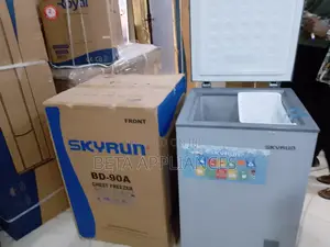 Skyrun 90L Chest Freezer – Compact Frozen Storage Solution