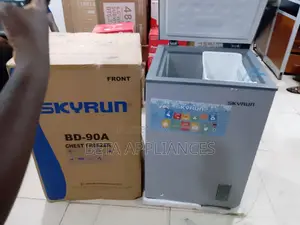 Skyrun 90L Chest Freezer – Compact Frozen Storage Solution