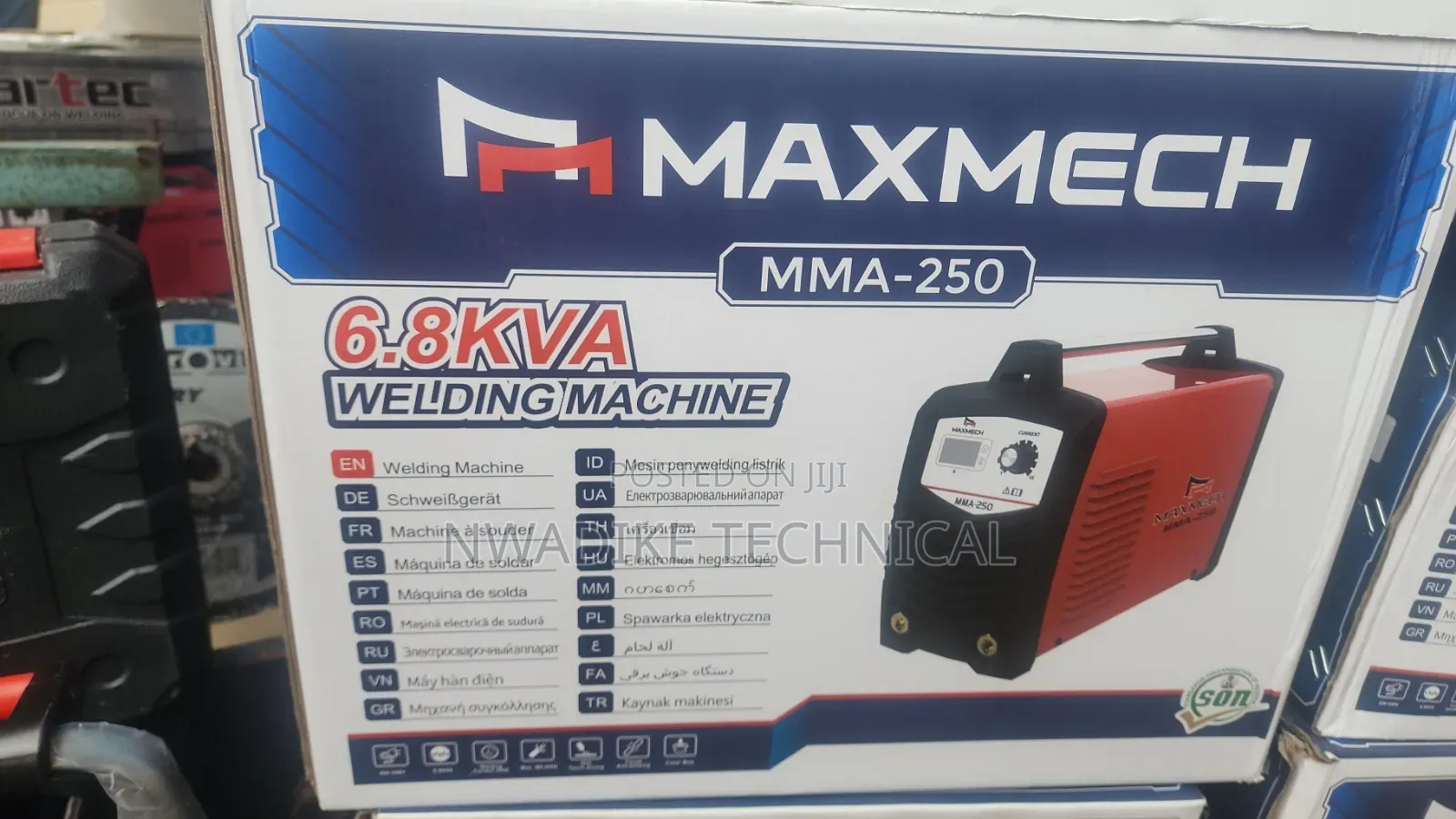 250 Amps Maxmech Welding Machine