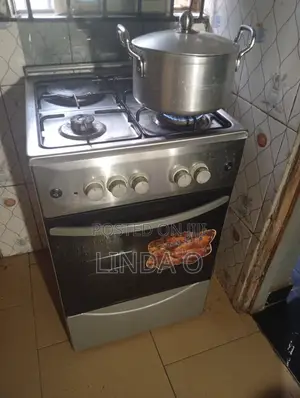 MAXI 3 Burner Gas Cooker + 1 Electric