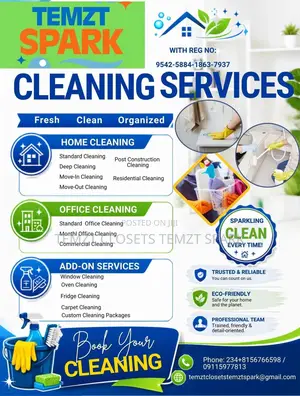 Temzt Spark General Cleaning Services