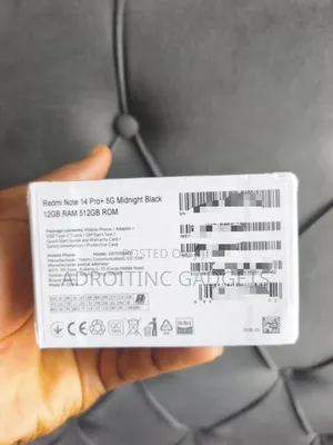 New Xiaomi Redmi Note 14 Pro+ 5G 512 GB Black