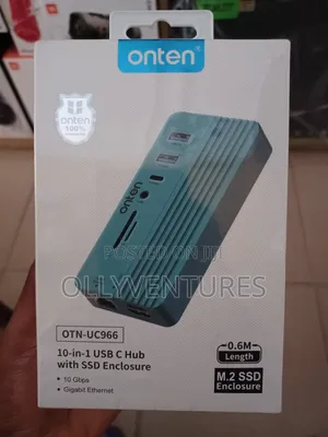 OTN-UC966 10-in-1 USB C Hub With SSD Enclosure