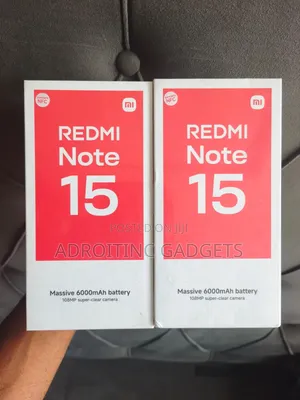New Xiaomi Redmi Note 15 256 GB Black