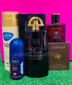 Karis,oud Torch, and Nivea