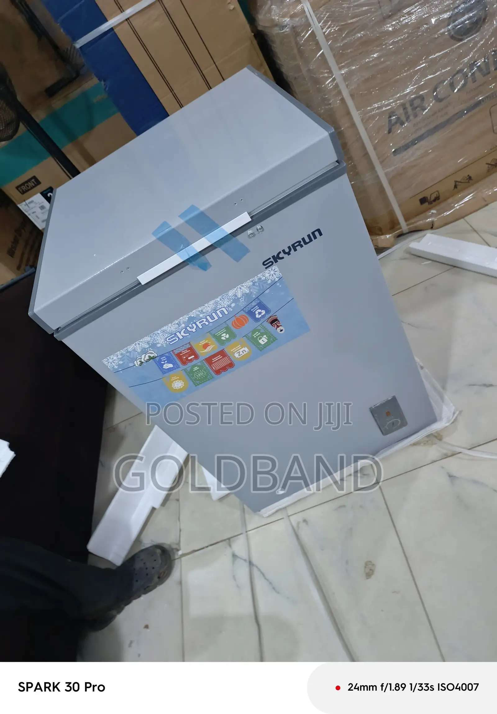 Skyrun BD-90A Freezer – Compact Storage