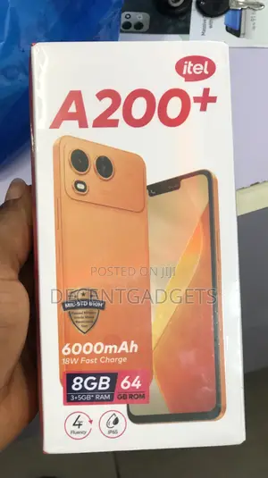 New Itel A200+ 64 GB Gold