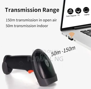 Barcode Scanner Handheld 2-in-1 Wireless (2.4G Bluetooth USB Dongle)