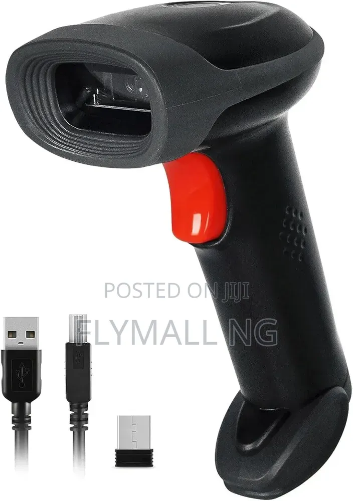 Barcode Scanner Handheld 2-in-1 Wireless (2.4G Bluetooth USB Dongle)