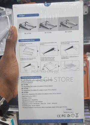 USB-C Laptop Stand Docking Station