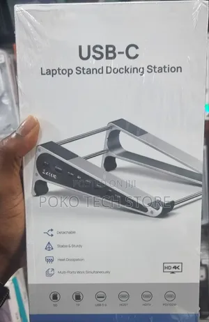 USB-C Laptop Stand Docking Station