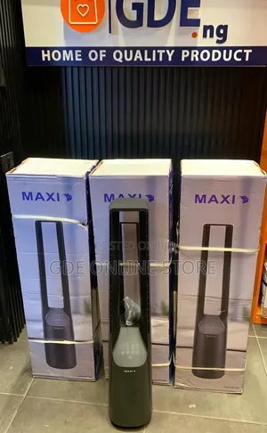 Maxi 40inch Black Bladeless Tower Fan/Ams150f-Md