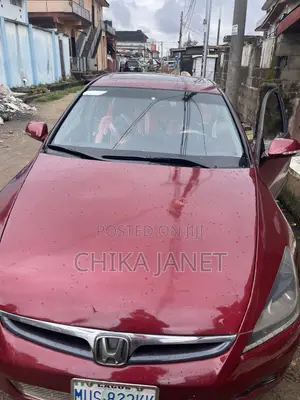 Honda Accord Automatic 2005 Red
