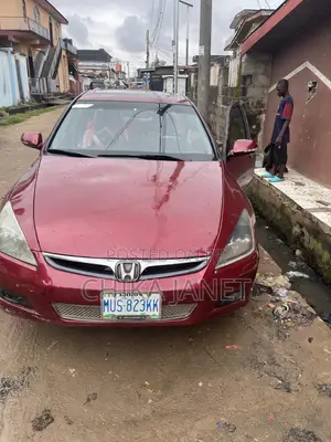 Honda Accord Automatic 2005 Red