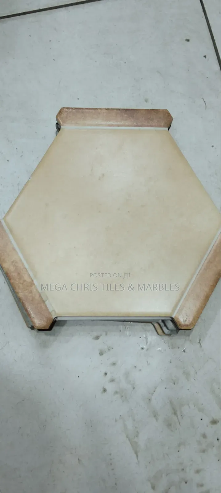 Brown Hexagon Tiles
