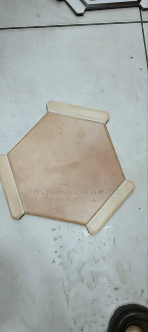 Brown Hexagon Tiles