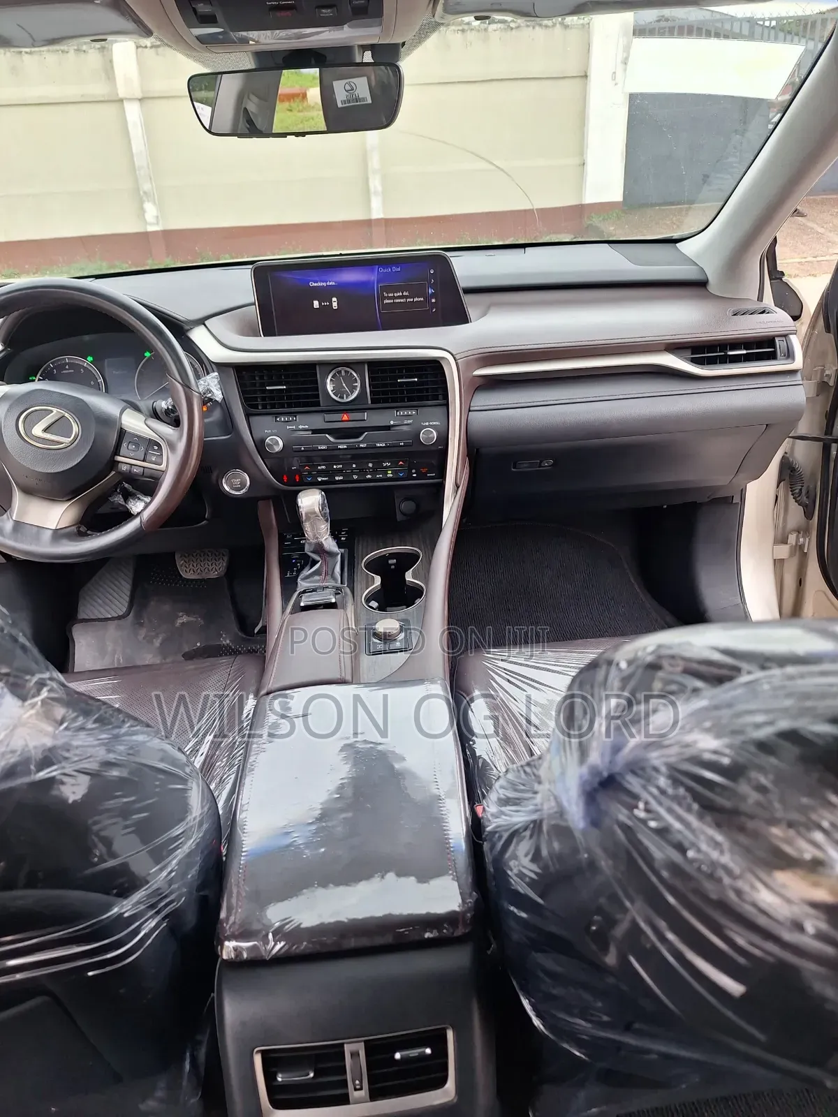 Lexus RX 2017 Gold