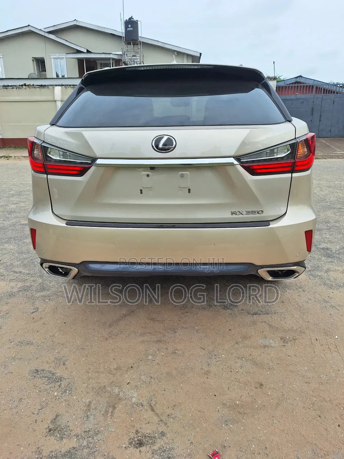 Lexus RX 2017 Gold