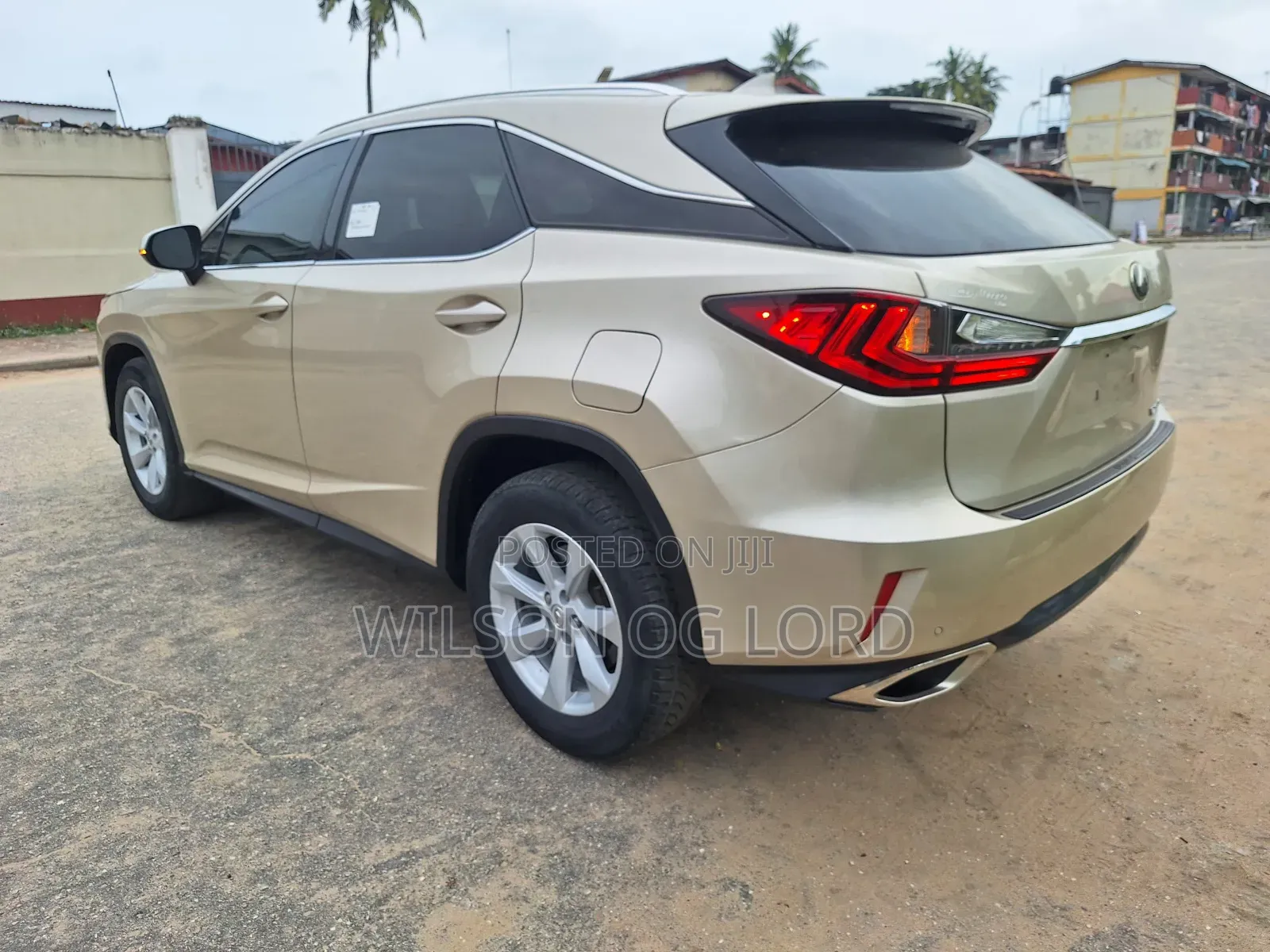 Lexus RX 2017 Gold
