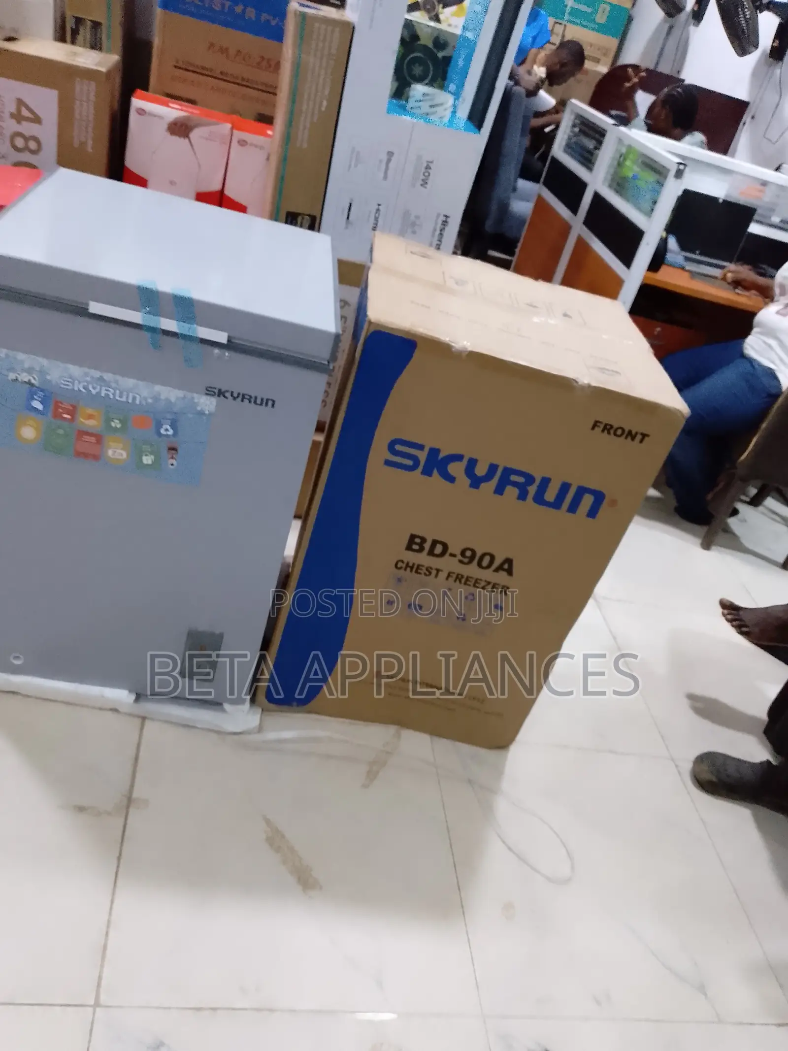 Skyrun 90L Deep Freezer – Dependable Freezing Solution