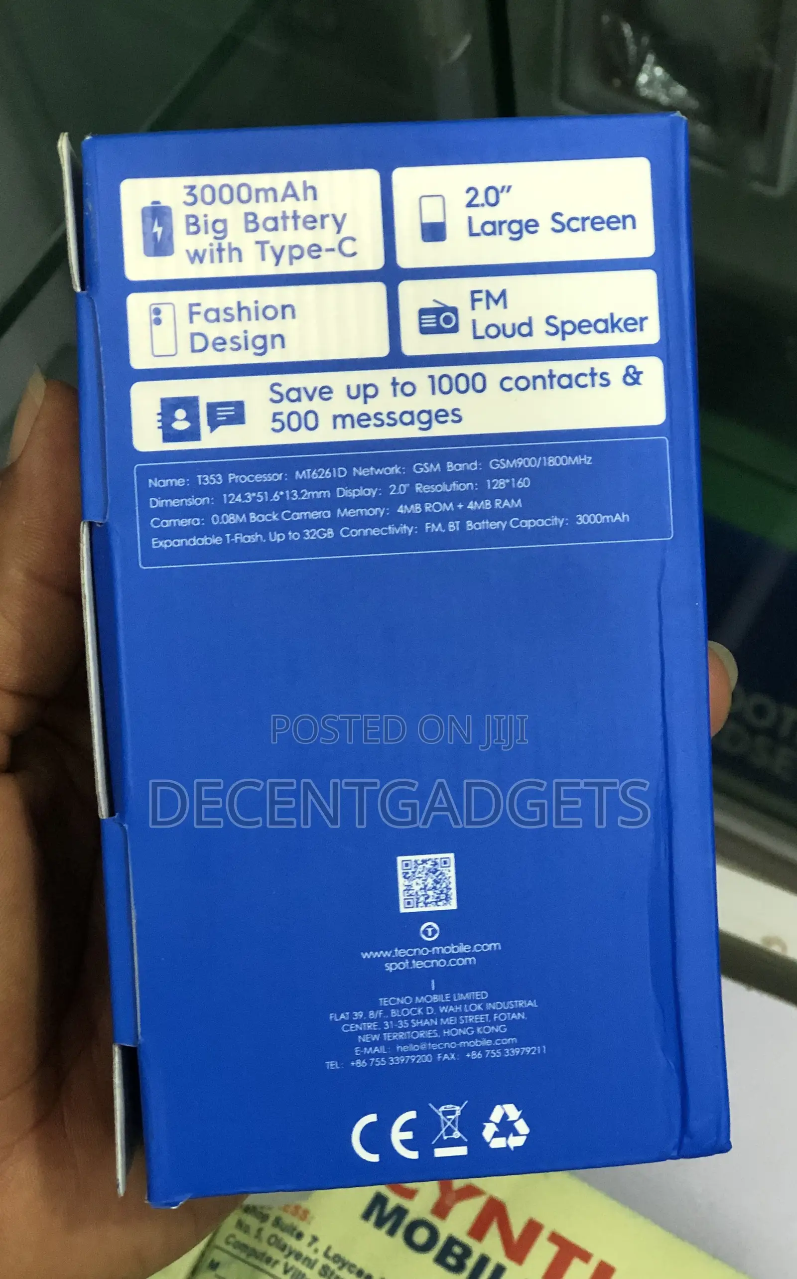 New Tecno T535