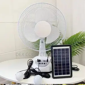 12 Inches Rechargeable Solar Fan