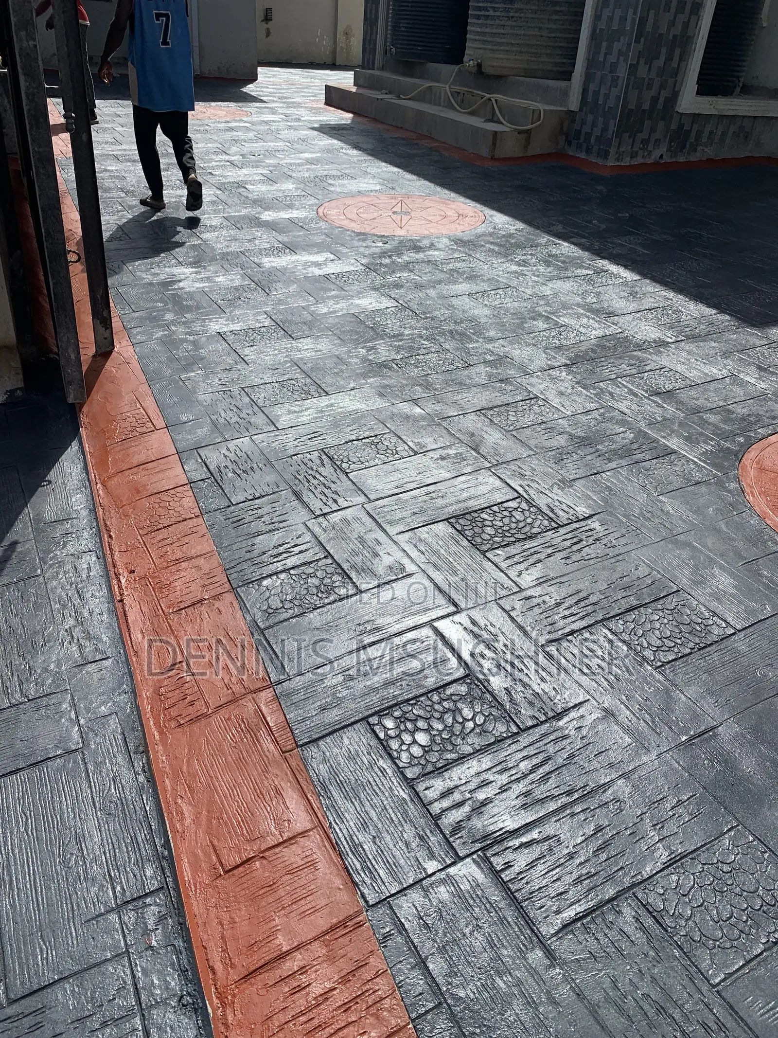 Stamp Concrete Floor