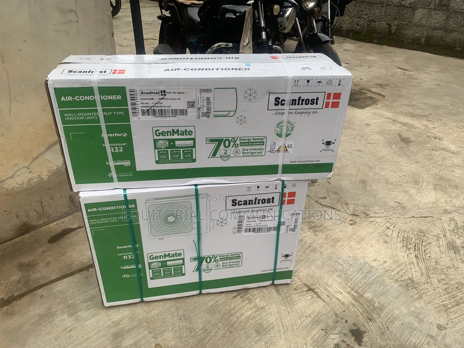 Scanfrost 1.5HP Inverter Split Air Conditioner