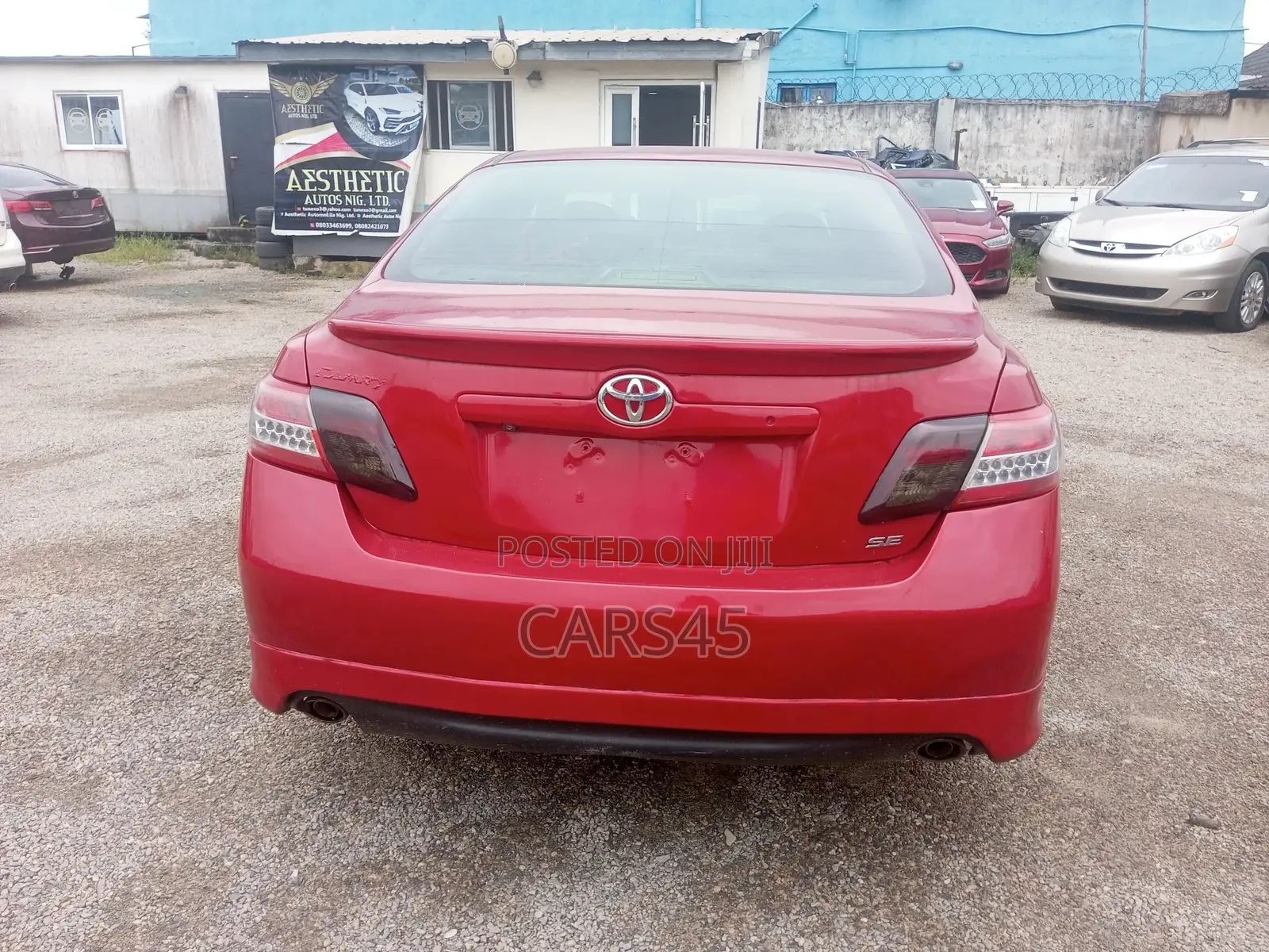 Toyota Camry 2007 Red