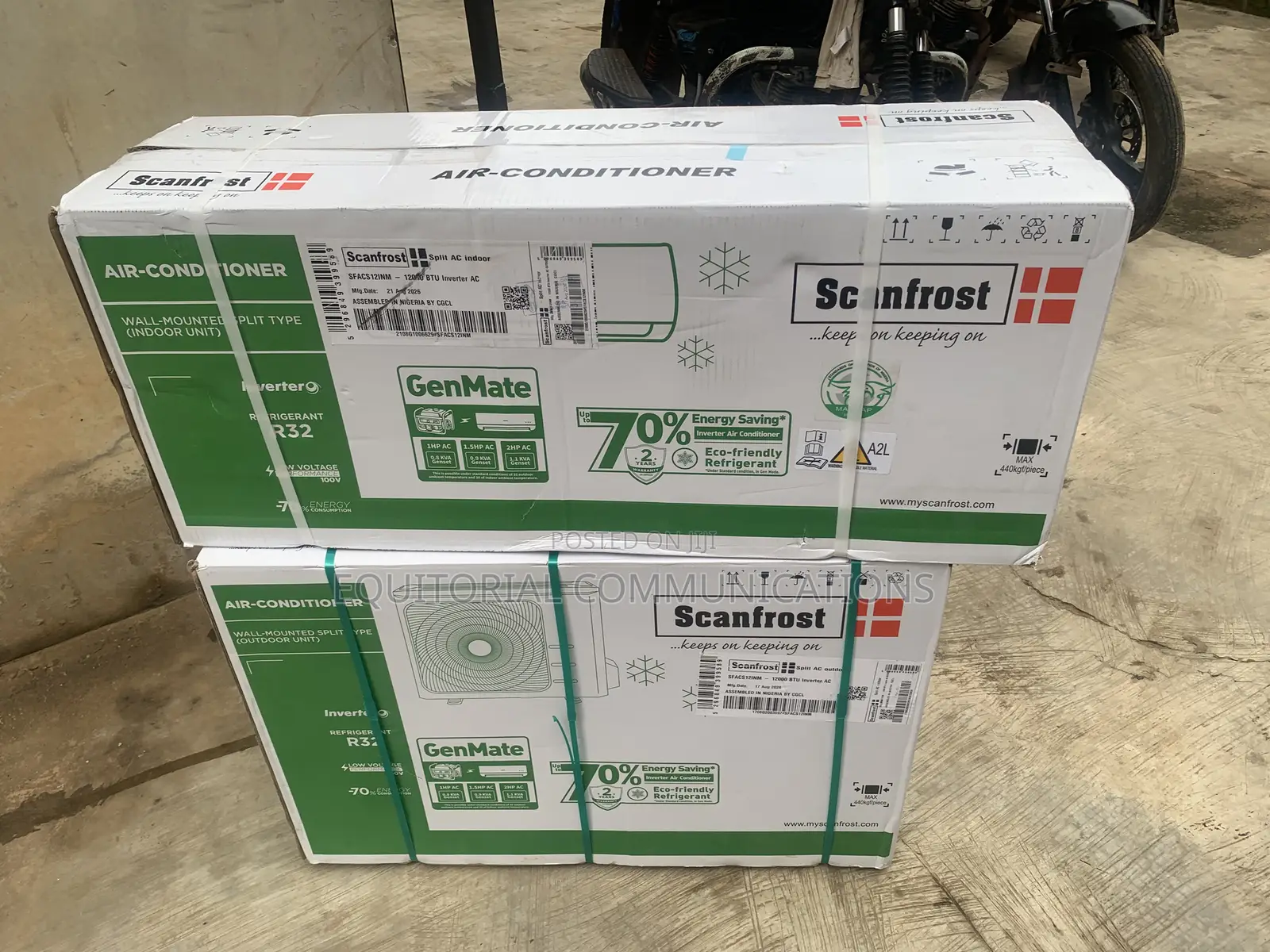 Scanfrost 1.5HP Inverter Cooling AC SF-ACS12INM