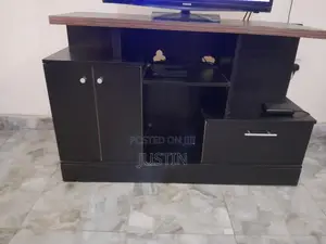 TV Console - Multiple Shelves and Cabinets