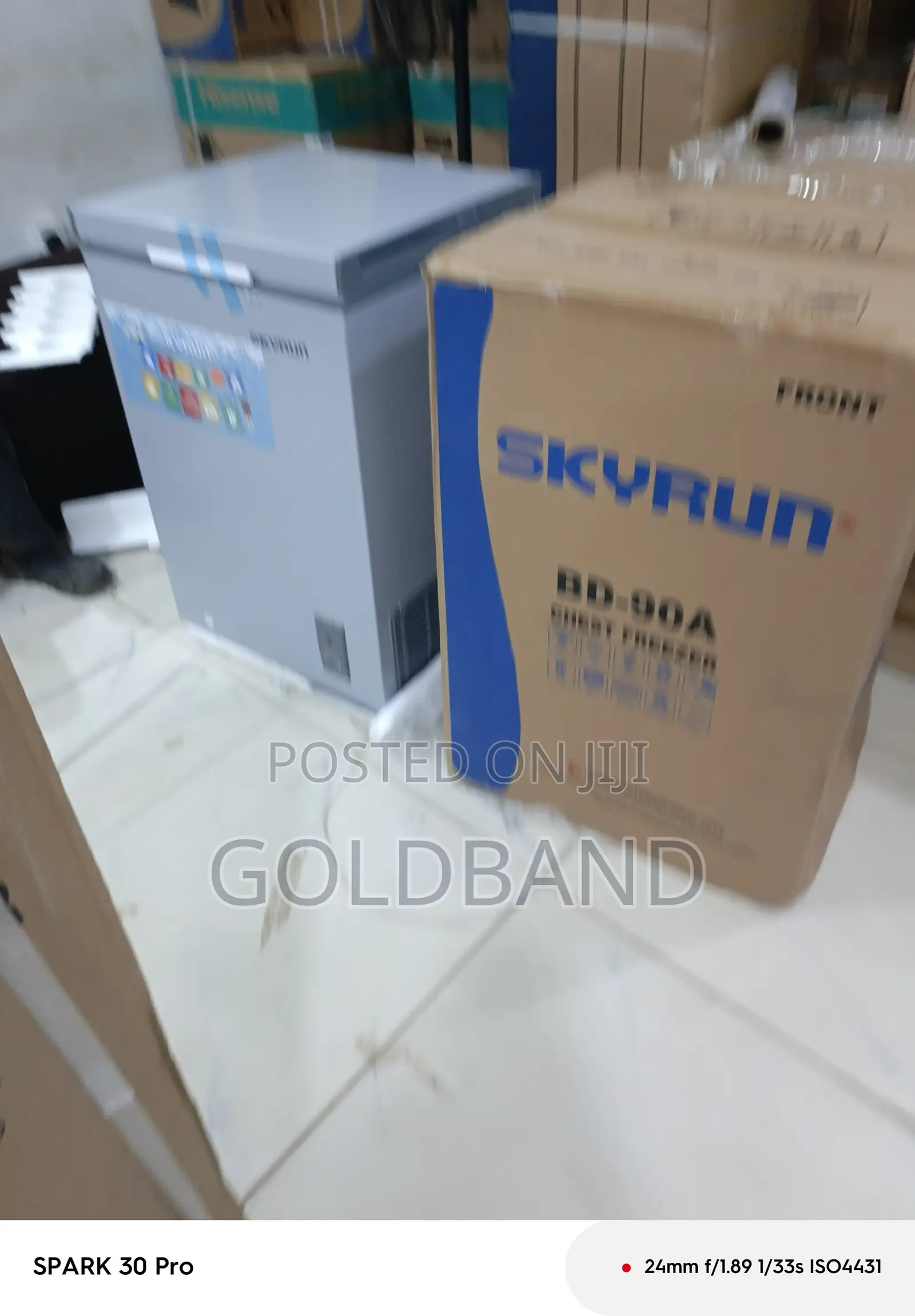 Skyrun BD-90A Chest Freezer – Compact Deep Storage