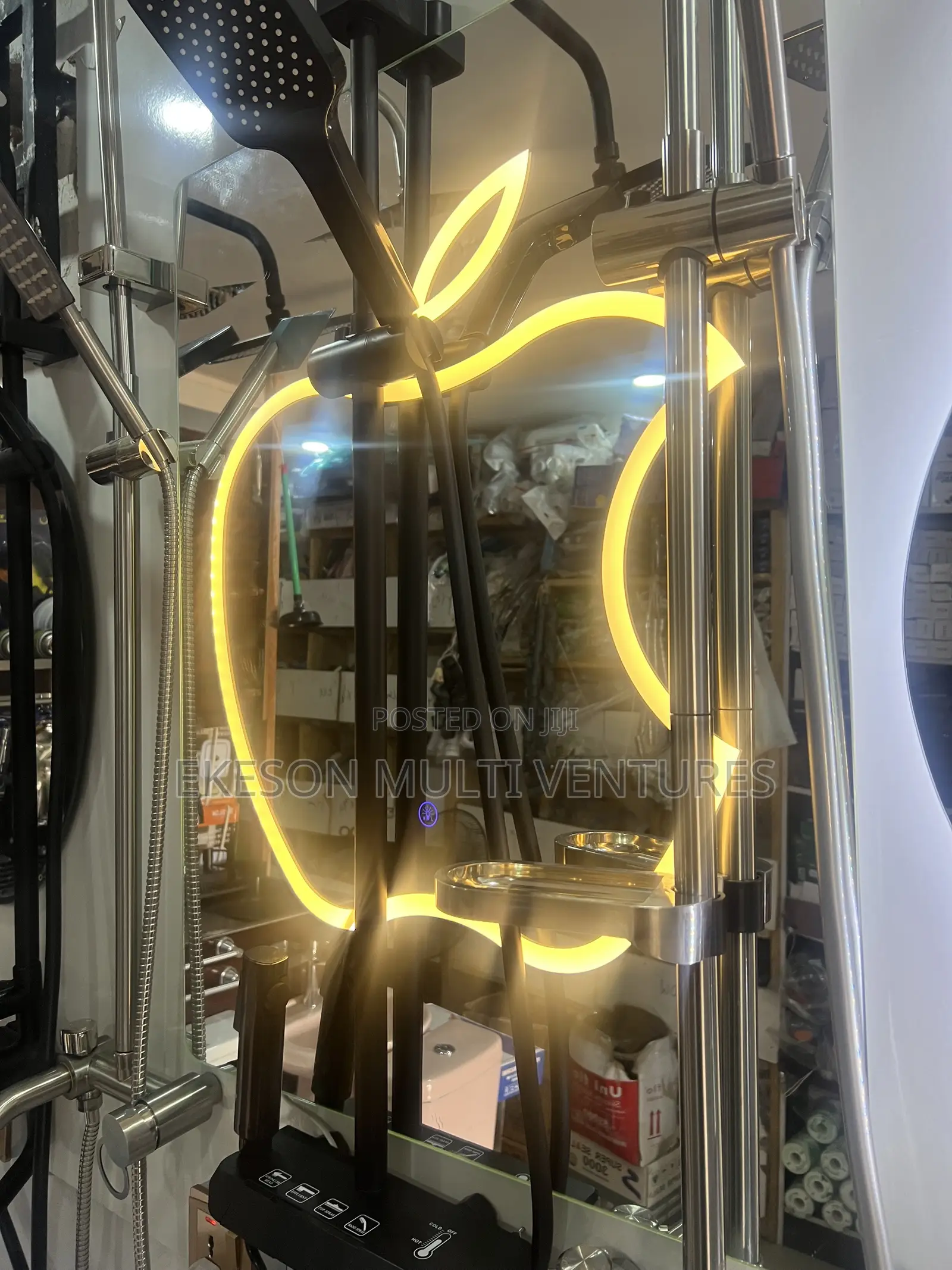 3colors Apple Led Mirrow