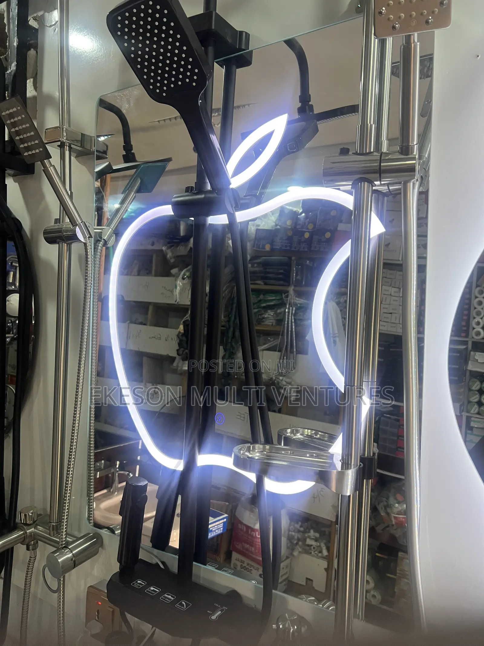 3colors Apple Led Mirrow