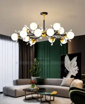 Nordic Led Living Room Pendant Modern Simple Elegant Light Luxury