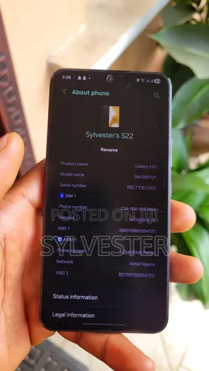 Samsung Galaxy S22 5G 128 GB Black