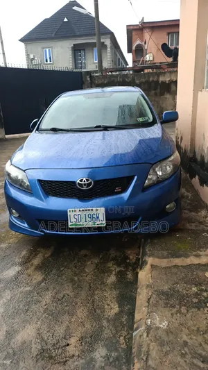 Toyota Corolla S 4dr Sedan (1.8L 4cyl 4A) 2010 Blue